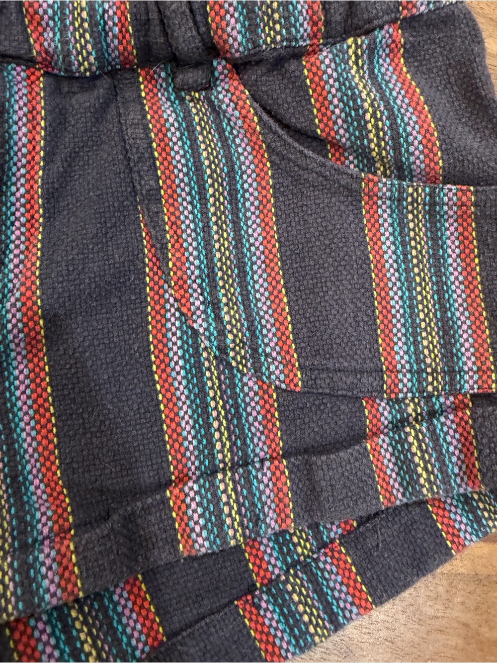 Roxy Multicolor Striped Drawstring Shorts - Size XS - Picture 4 of 10